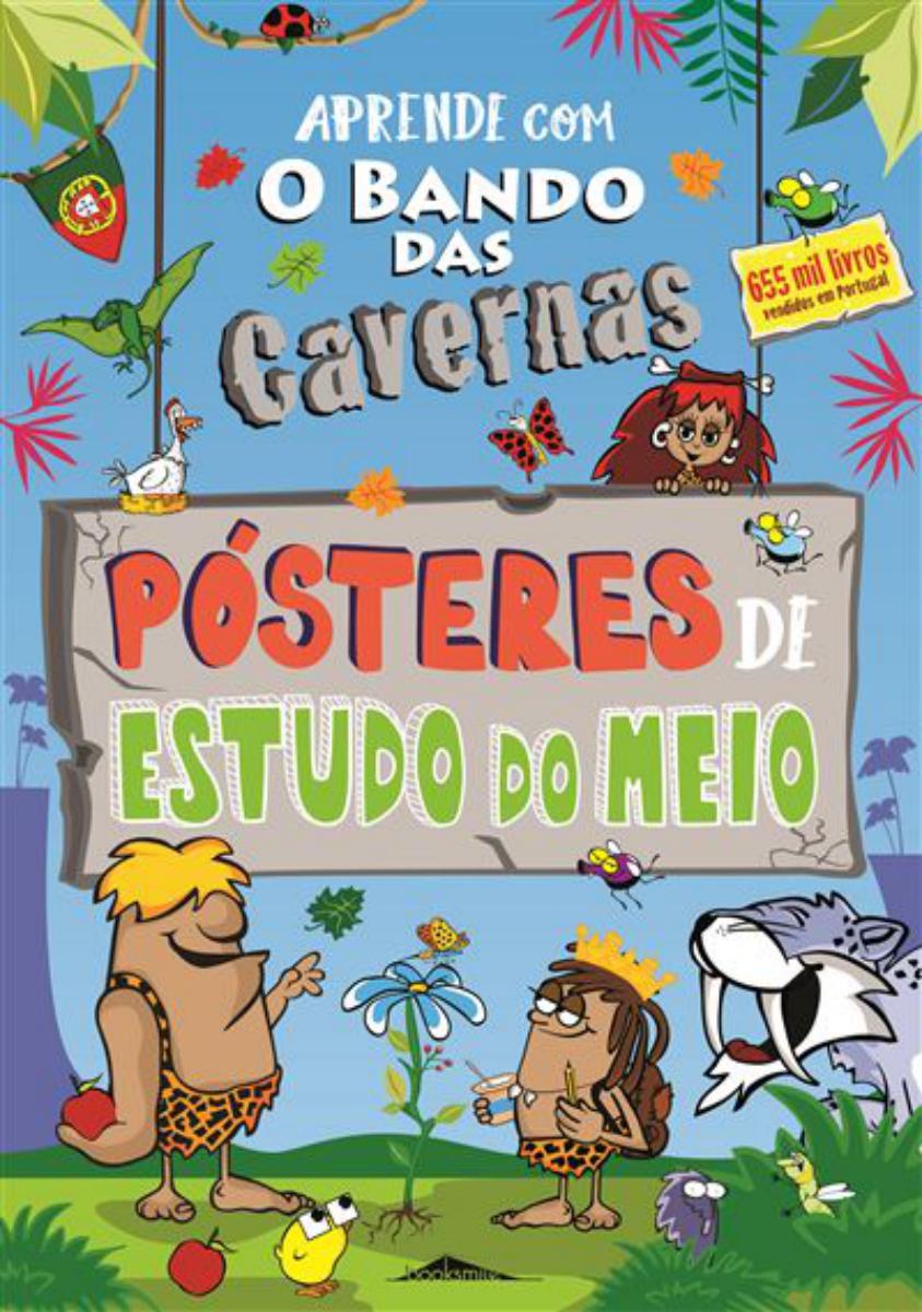 Imagem 0 de O Bando das Cavernas: Aprende com os Pósteres de Estudo do Meio