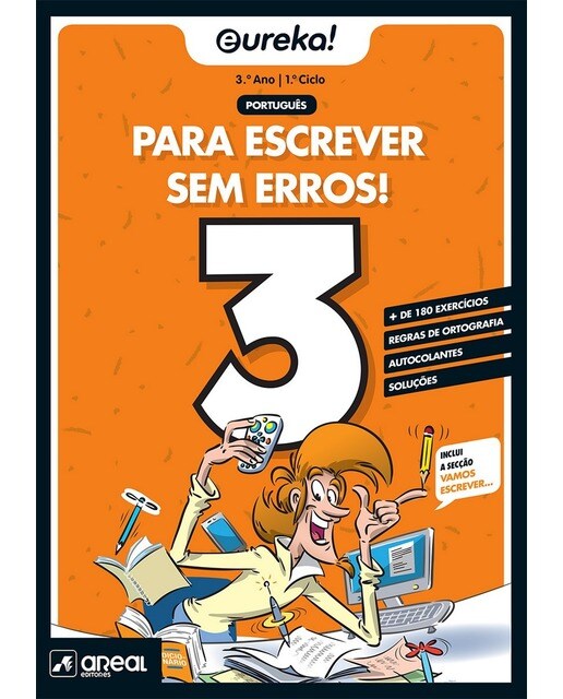 Imagem 0 de Eureka! Para escrever sem erros 3 - 3.º Ano