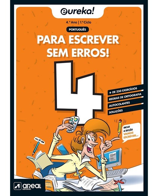 Imagem 0 de Eureka! Para escrever sem erros 4 - 4.º Ano