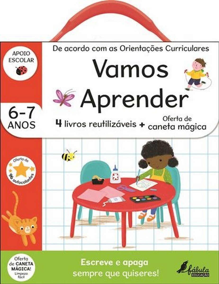 Imagem 0 de Vamos Aprender 6-7 Anos - Escreve e apaga sempre que quiseres