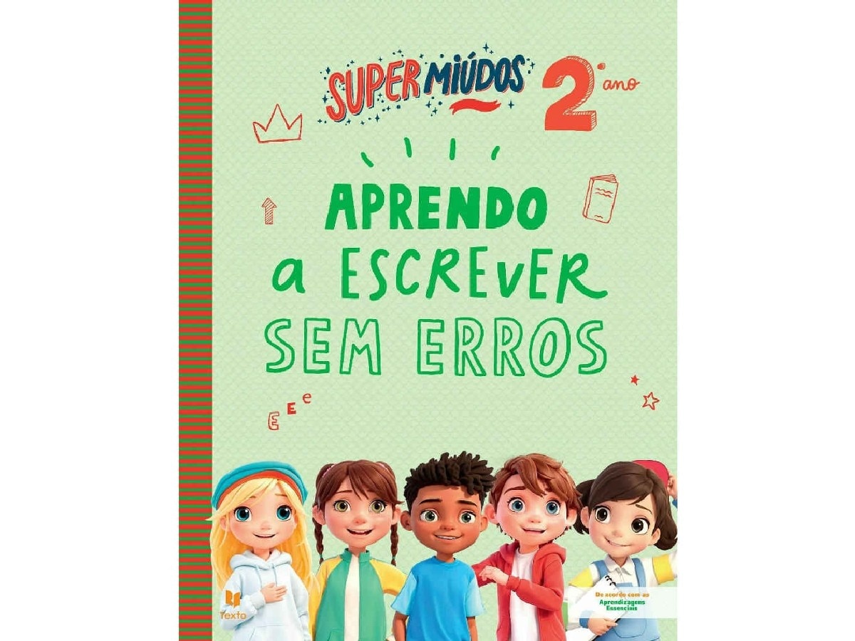 Imagem 0 de Supermiudos aprendo escrever sem erros 2 ano