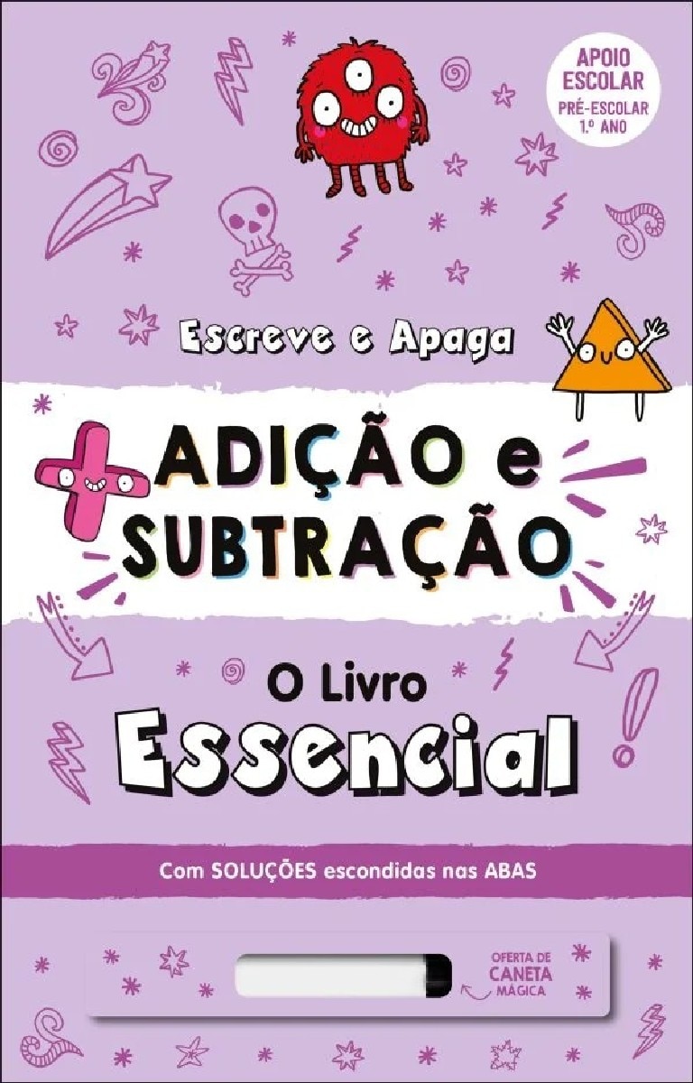 Imagem 0 de Adição e Subtração: O Livro Essencial - Escreve e Apaga