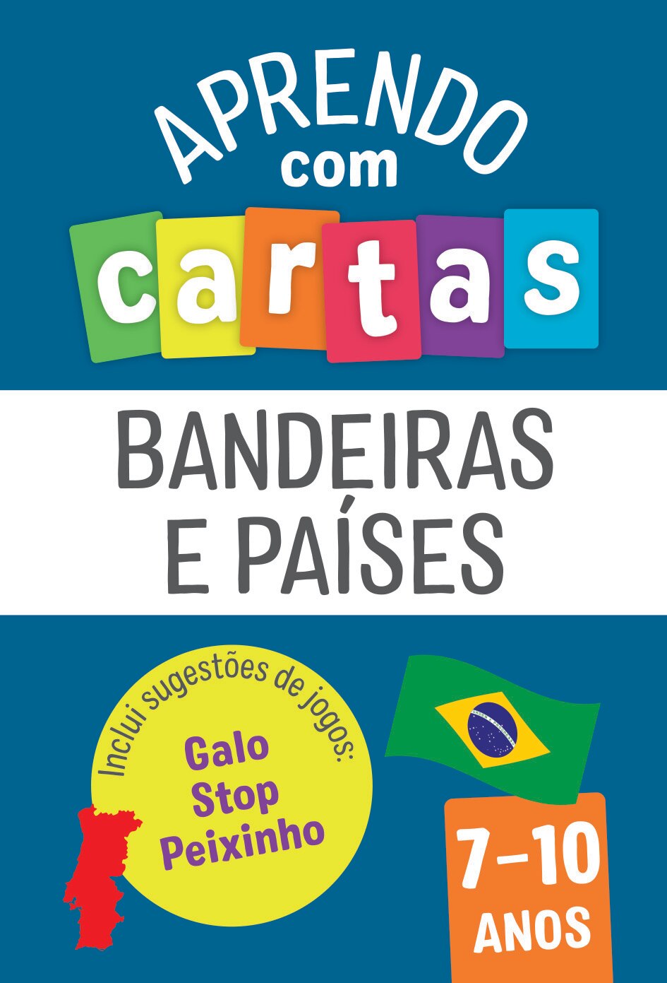 Aprendo com Cartas - Bandeiras e Países 1