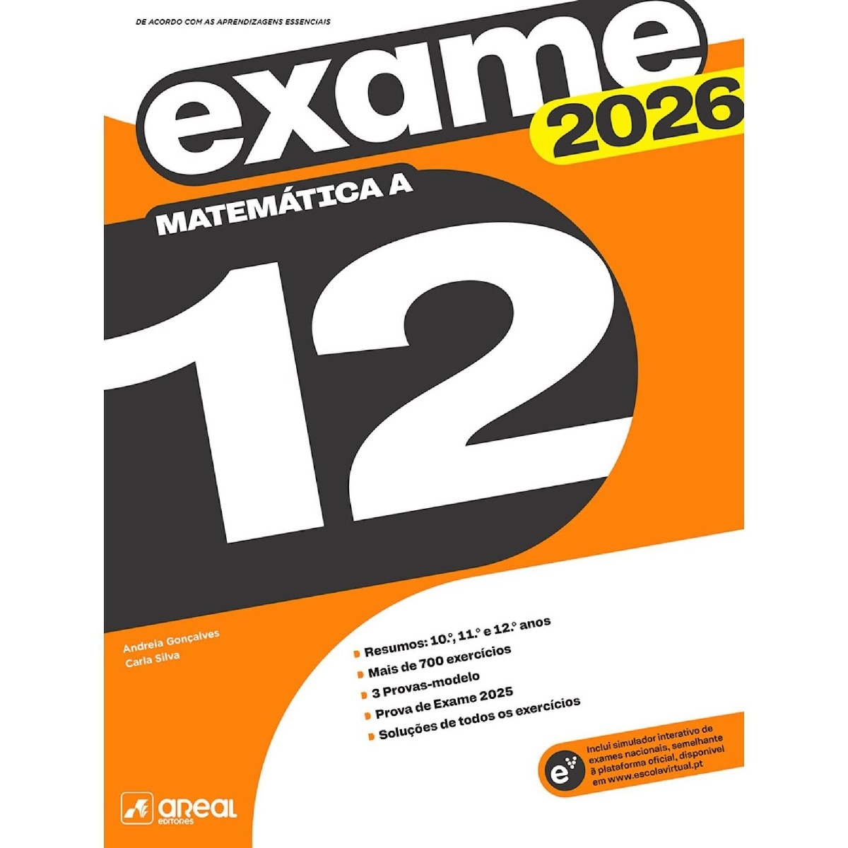 Imagem 0 de Preparar o exame nacional 2026 matemática a 12 ano