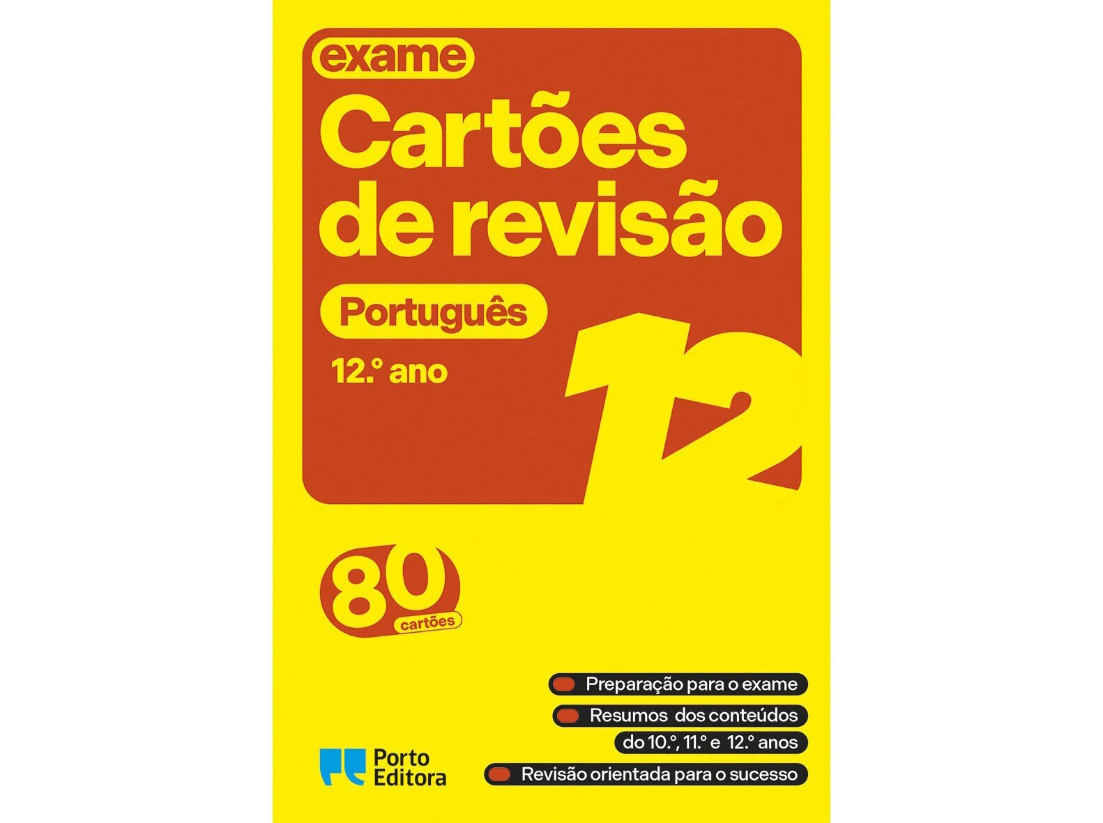 Imagem 0 de livro cartões de revisão - livro português - 12.º ano