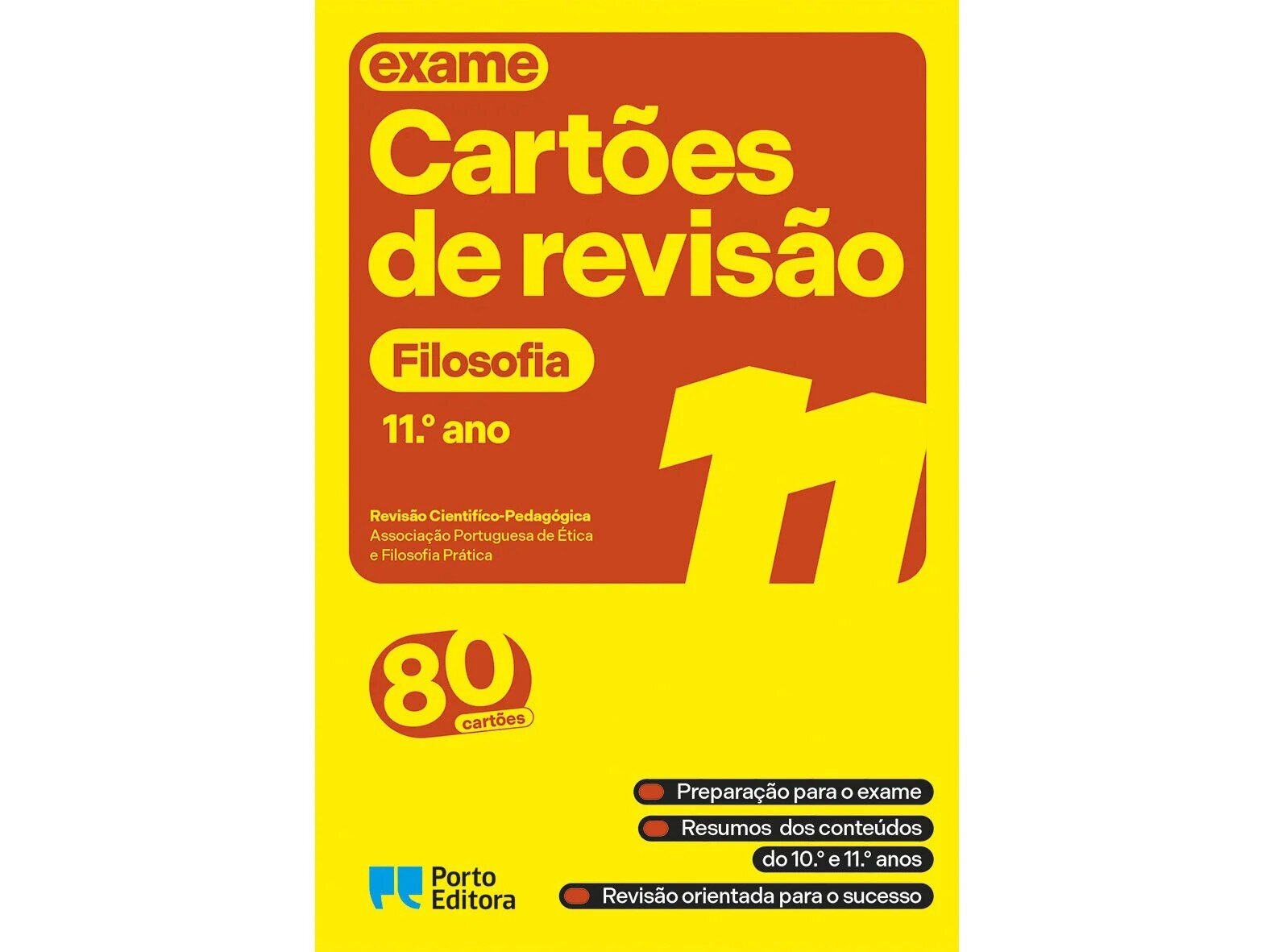 Imagem 0 de livro cartões de revisão - livro filosofia - 11.º ano
