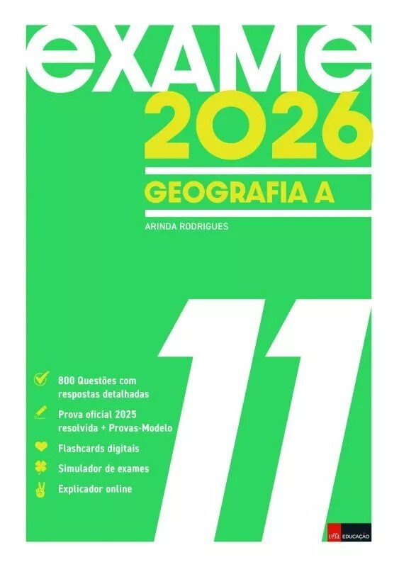 Exame 2026 - Geografia A 11.º Ano 1