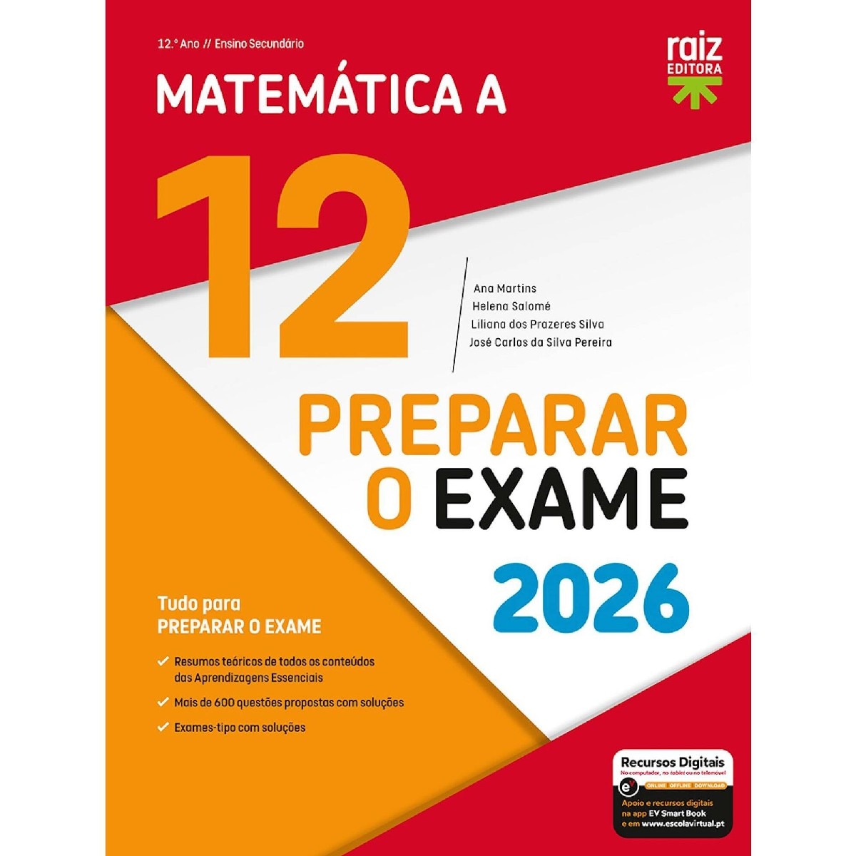 Imagem 0 de Preparar o exame 2026 matematica a  12 ano