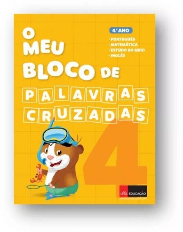 Imagem 0 de O meu Bloco de Palavras Cruzadas - 4.º Ano