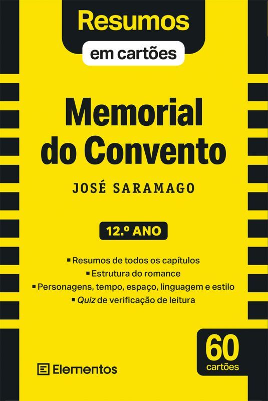 Imagem 0 de Livro Memorial do Convento - José Saramago - 12.º Ano
