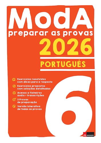 Imagem 0 de ModA Preparar as Provas 2026: Português 6.º ano
