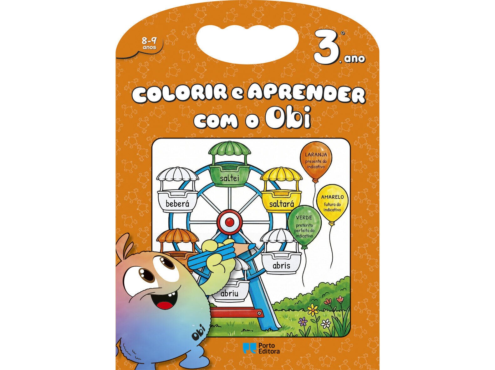 Livro Colorir e Aprender com o Obi - 3.º ano 1