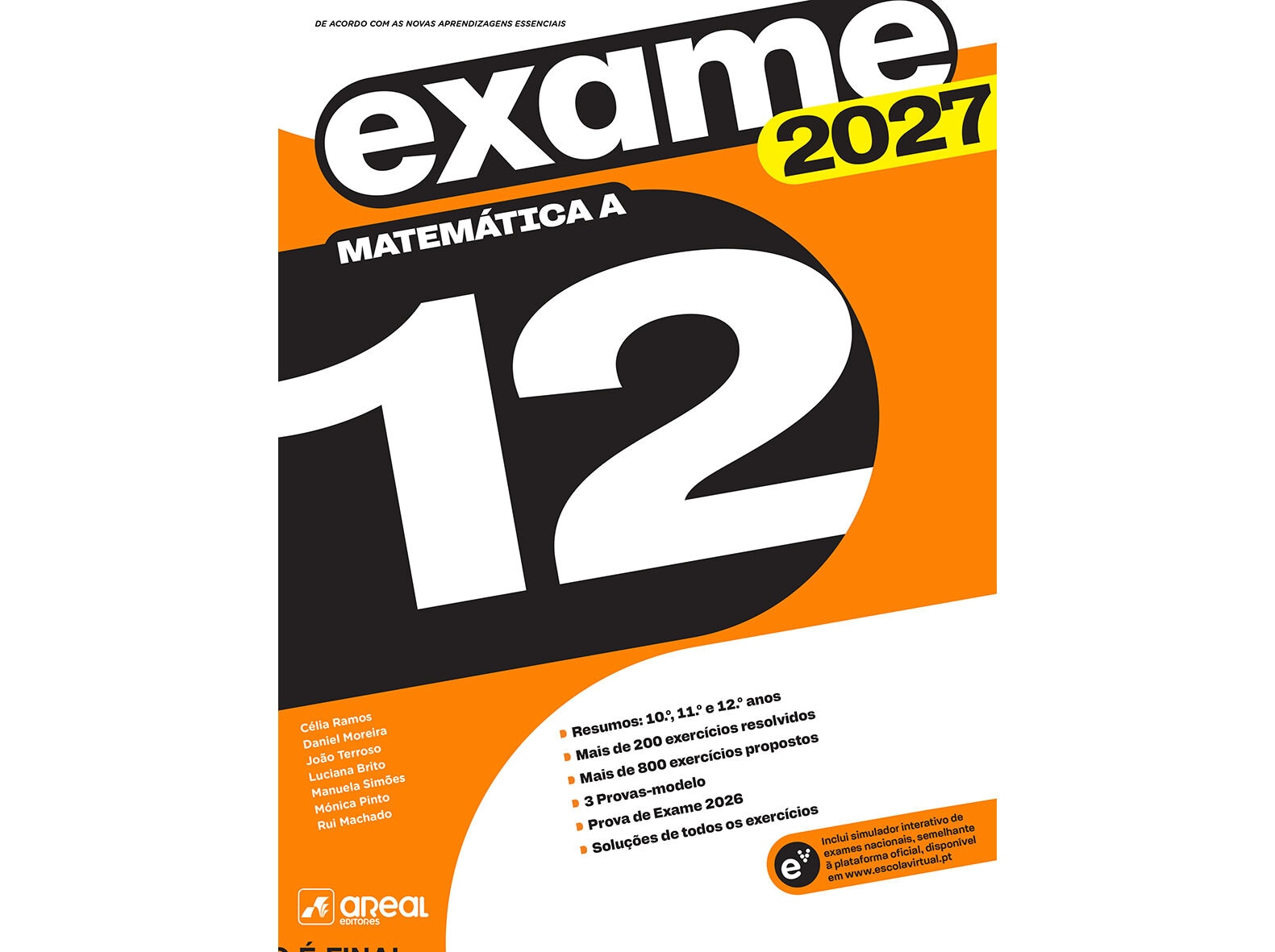 Imagem 0 de Preparar o Exame Nacional 2027 - Matemática A - 12.º Ano