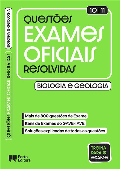 Imagem 0 de Questões de Exames Oficiais Resolvidas - Biologia e Geologia - 10.º e 11.º Anos