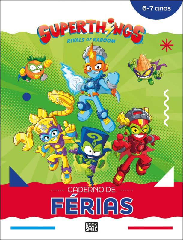 Imagem 0 de Superthings - Rivals of Kaboom - Caderno de Férias 6-7 Anos
