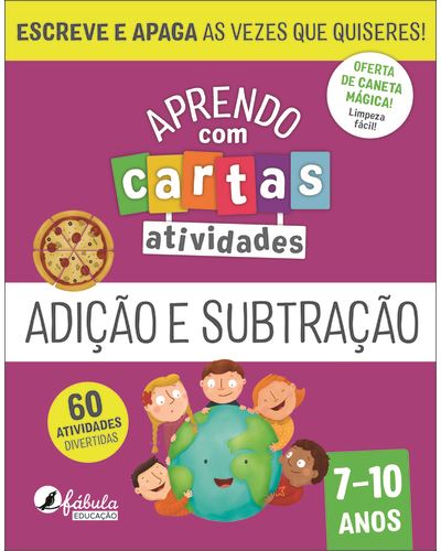 Imagem 0 de Aprendo com Cartas Atividades - Adição e Subtração - 7-10 Anos