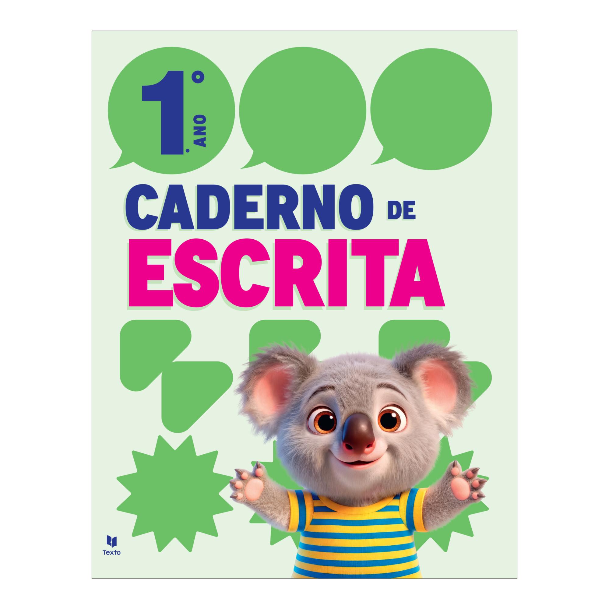 Imagem 0 de Caderno de escrita 1.º ano
