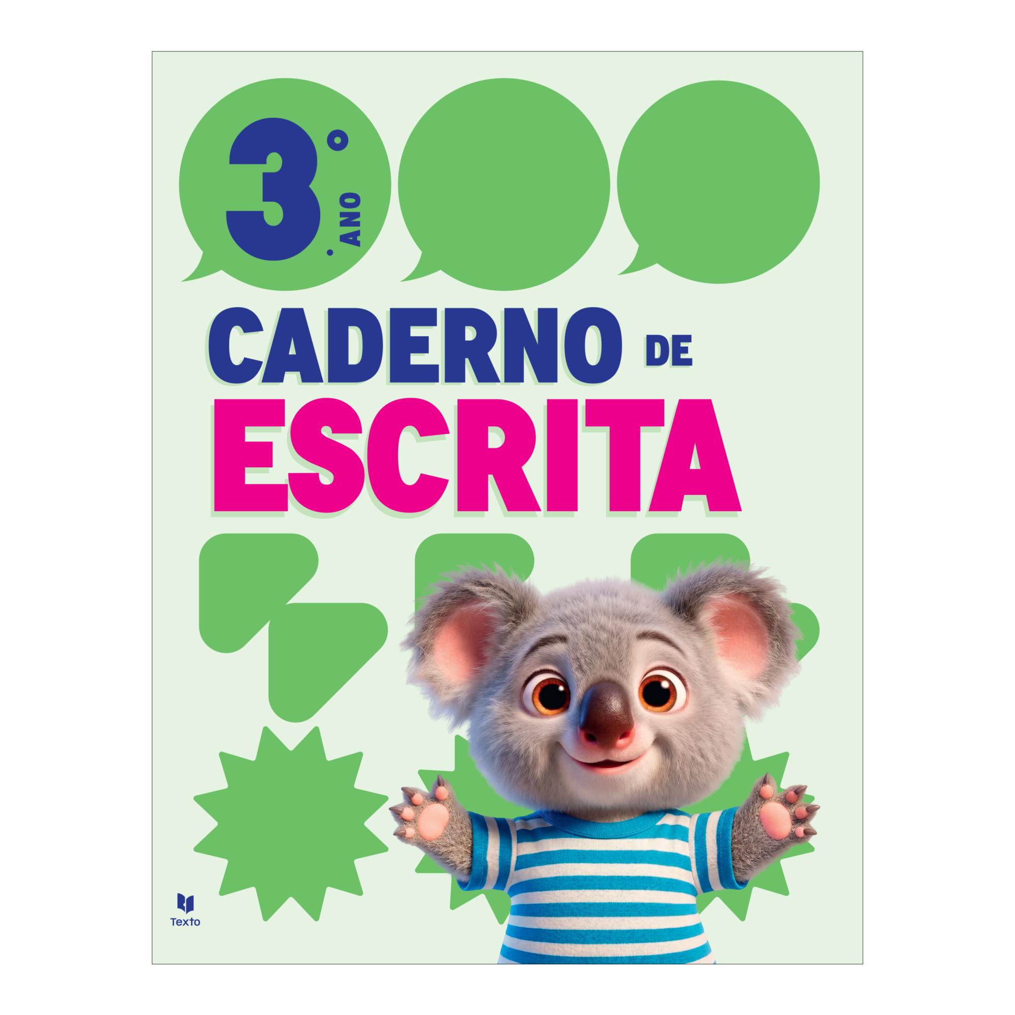 Imagem 0 de Caderno de escrita 3.º ano