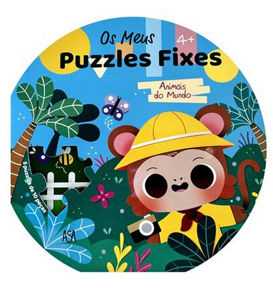 Puzzles fixes animais do mundo 1
