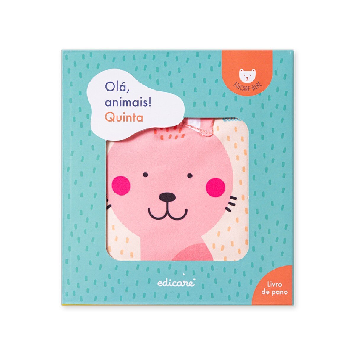 Olá, Animais! Quinta (Livro de Pano) 1