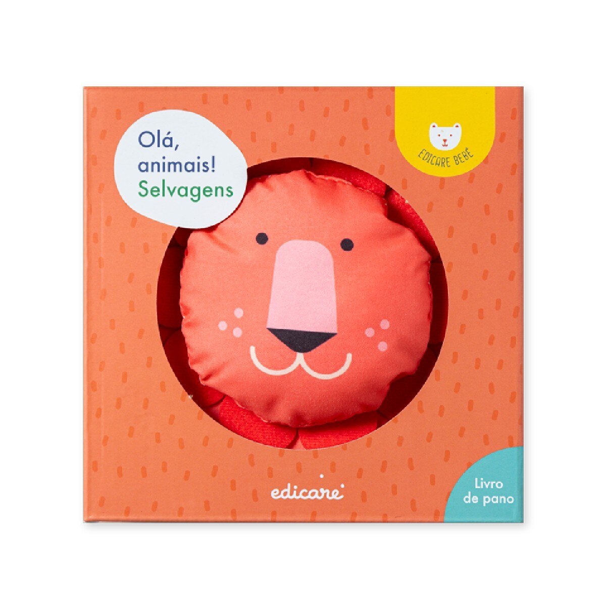 Olá, Animais! Selvagens (Livro de Pano) 1