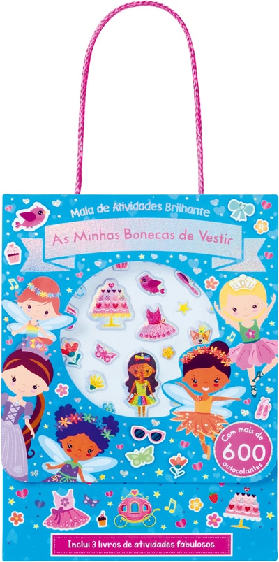 As Minhas Bonecas de Vestir - Mala de Atividades Brilhante 1