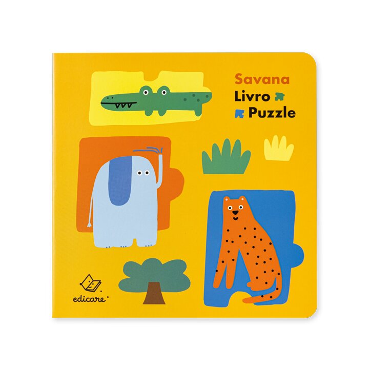 Savana - Livro-Puzzle 1