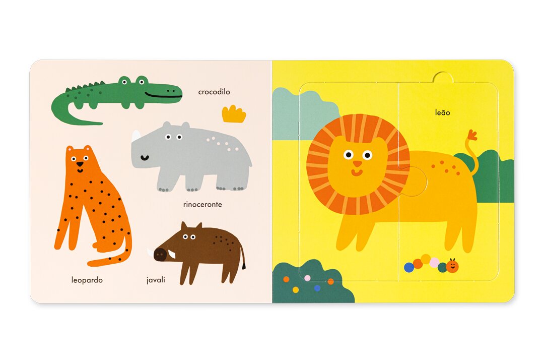 Savana - Livro-Puzzle 2