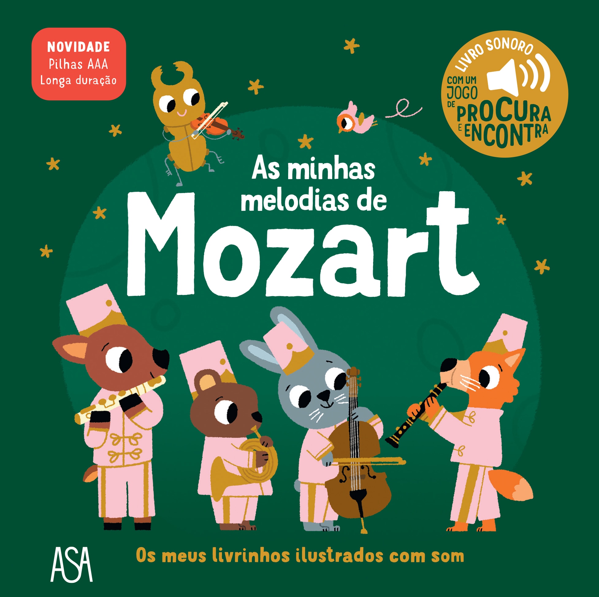 Imagem 0 de Os Meus Livrinhos Ilustrados com Som - As Músicas de Mozart