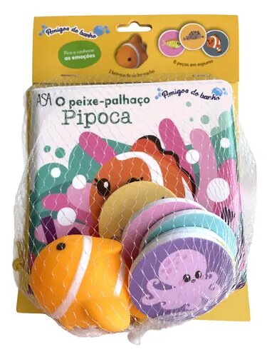 Imagem 0 de Amigos do banho: O Peixe-Palhaço Pipoca