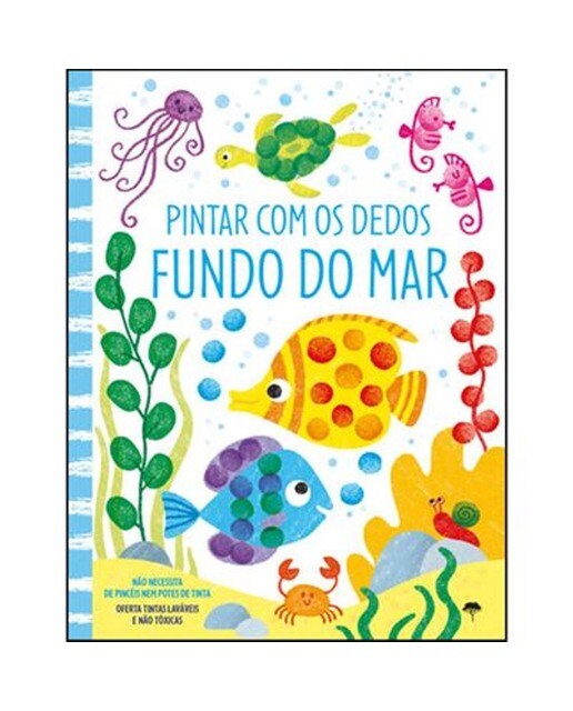Pintar com os Dedos - Fundo do Mar 1