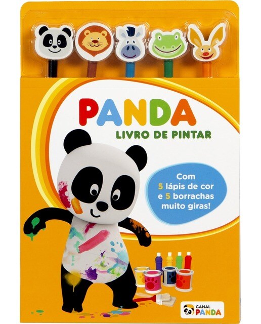Canal Panda - Livro de pintar 1