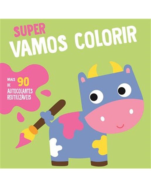 Super - Vamos Colorir Vaca 1