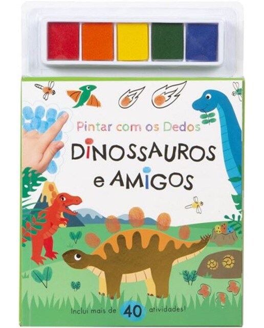 Imagem 0 de Pintar com os Dedos - Dinossauros e amigos