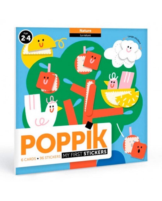 Imagem 0 de Poppik Sticker Cards Baby Nature