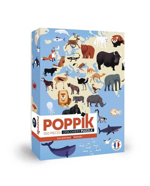 Imagem 0 de Poppik Puzzle 500 Animals
