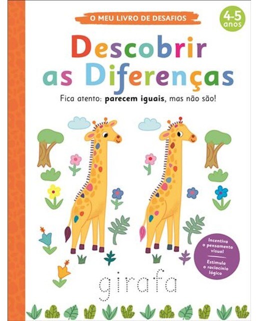 Imagem 0 de O Meu Livro de Desafios - Descobrir as Diferenças