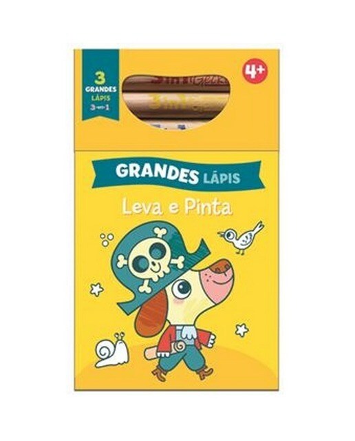 Imagem 0 de Leva e Pinta com Grandes Lápis - Cão