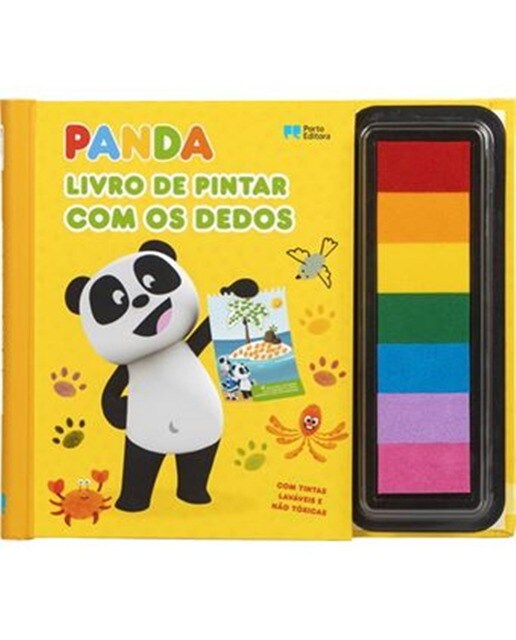 Canal Panda - Livro de Pintar com os Dedos 1