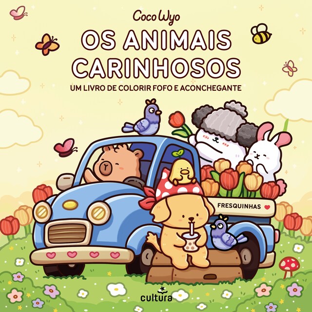 Imagem 0 de Os Animais Carinhosos - Um livro de colorir fofo e aconchegante