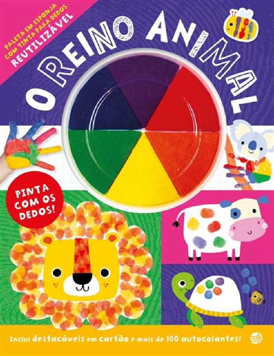 Imagem 0 de O reino animal livro de colorir com oferta de pale