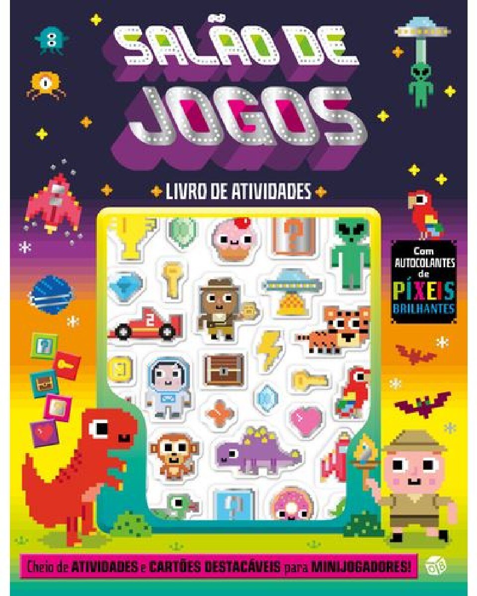 Salao de jogos livro de atividades com oferta de a 1