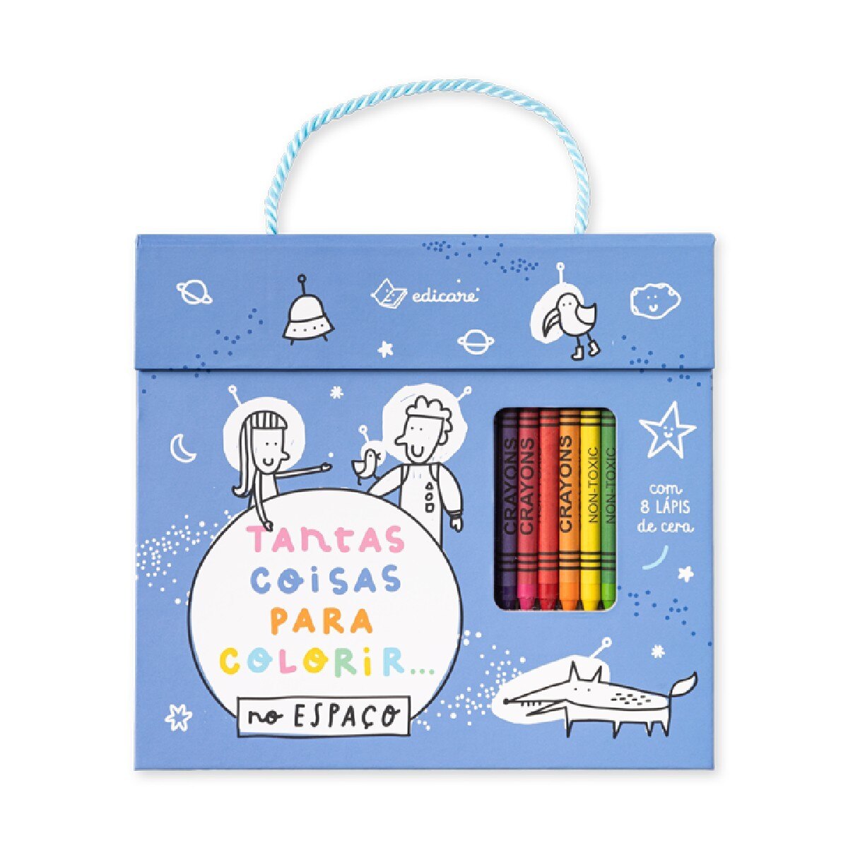 Imagem 0 de Tantas Coisas para Colorir... No espaço