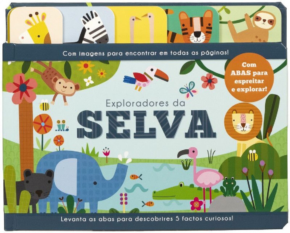 Exploradores da Selva - Com Abas, Factos Divertidos e Imagens para Encontrar 1