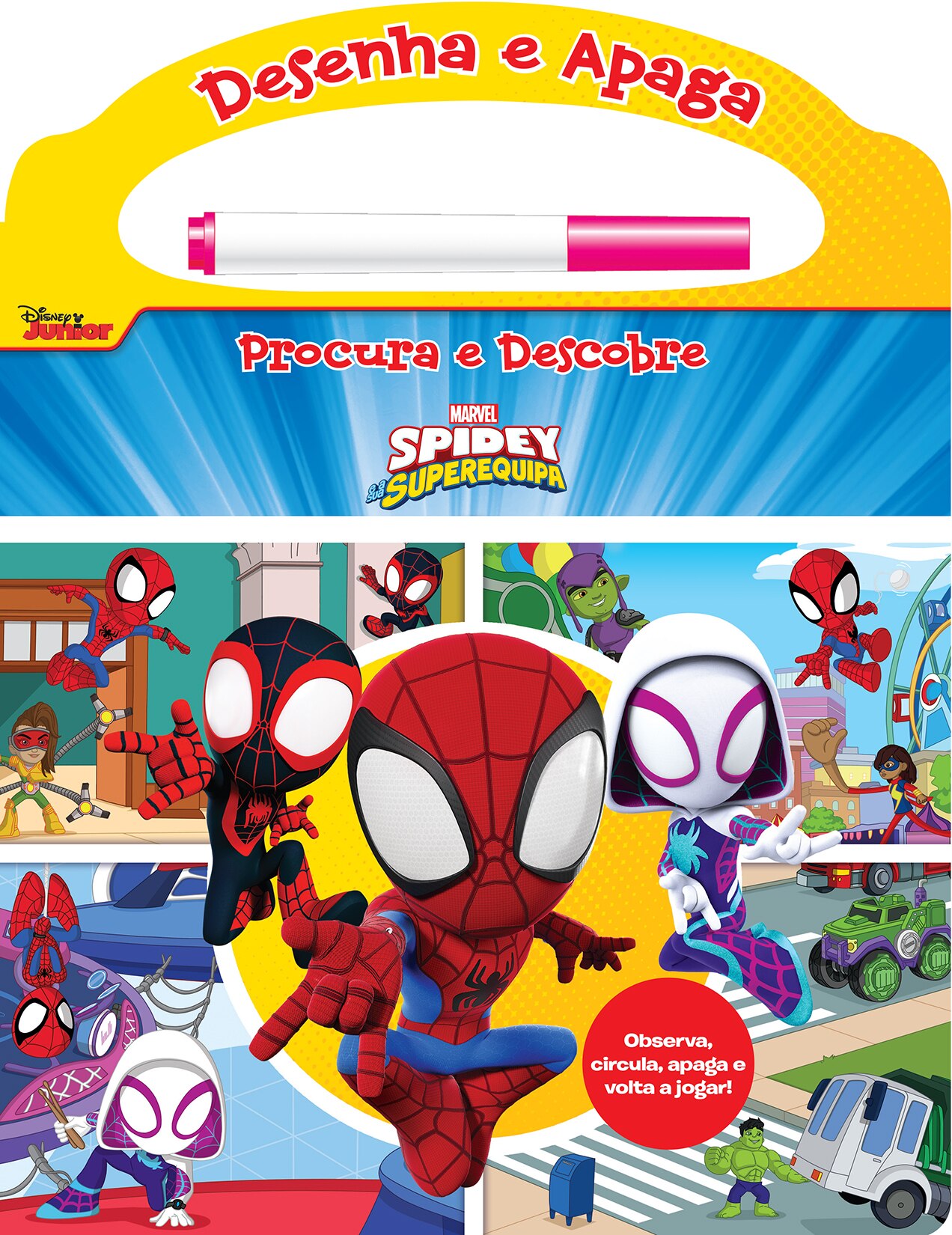 Spidey e a sua Superequipa - Desenha e Apaga, Procura e Descobre 1