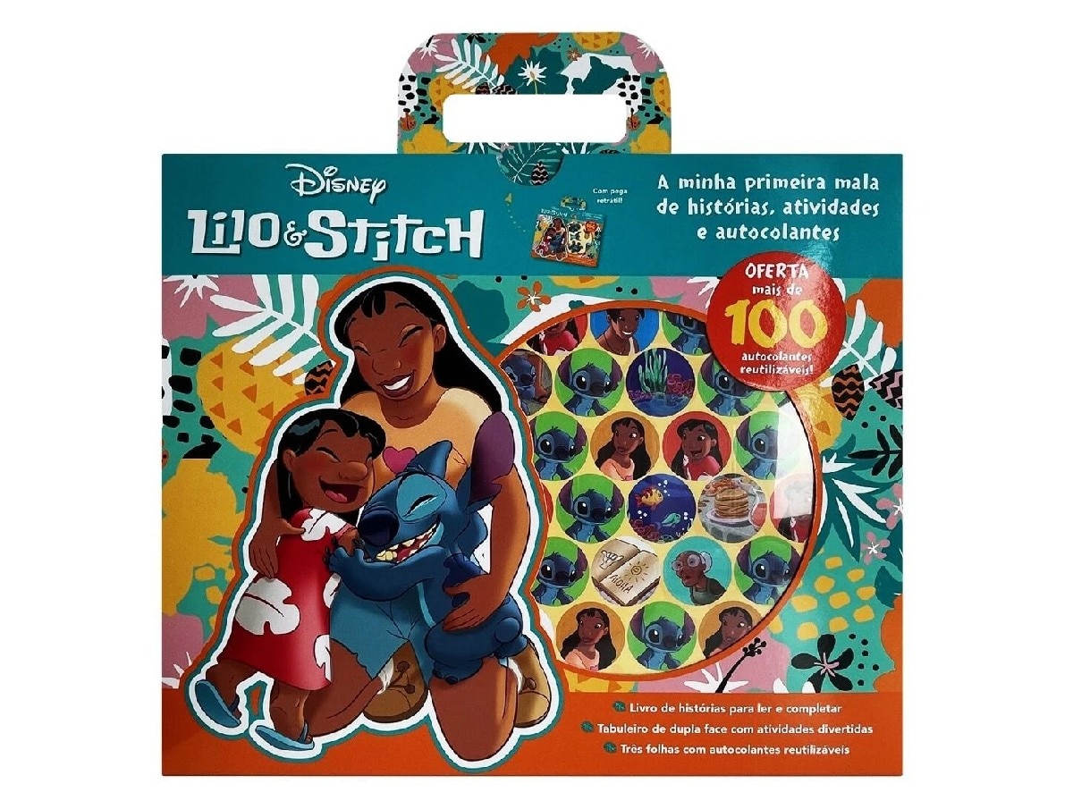 Lilo & Stitch - A Minha Primeira Mala de Histórias, Atividades e Autocolantes 1