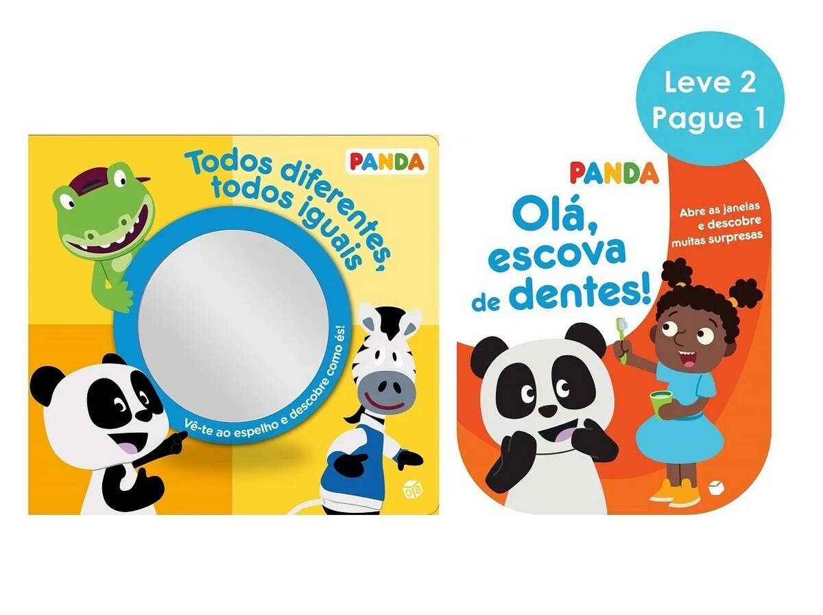 Imagem 0 de Panda - Todos Diferentes, Todos Iguais | Olá, Escova de Dentes!