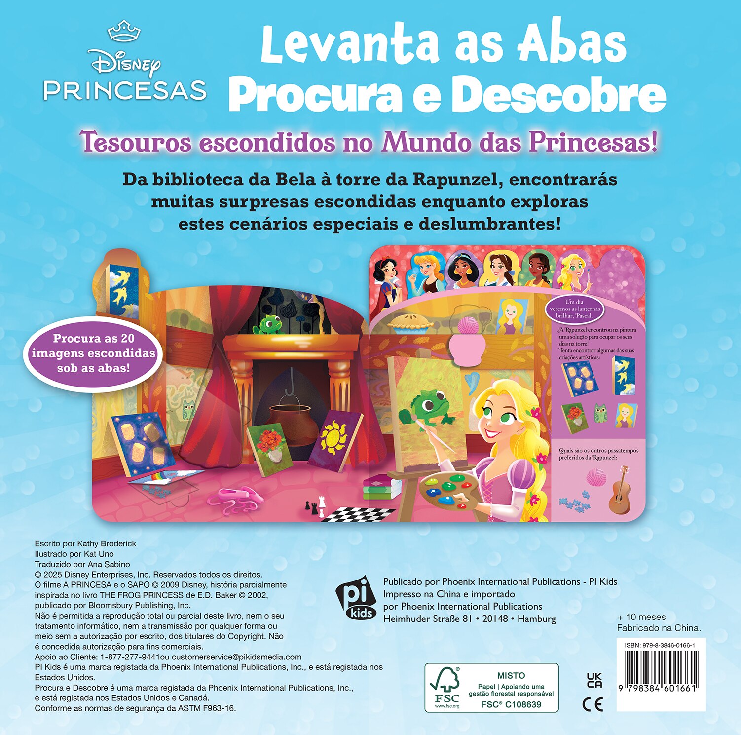 Tesouros Escondidos no Mundo das Princesas - Levanta as Abas - Procura e Descobre 3