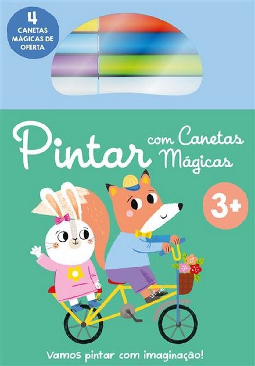 Pintar com Canetas Mágicas - Raposa 3+ 1