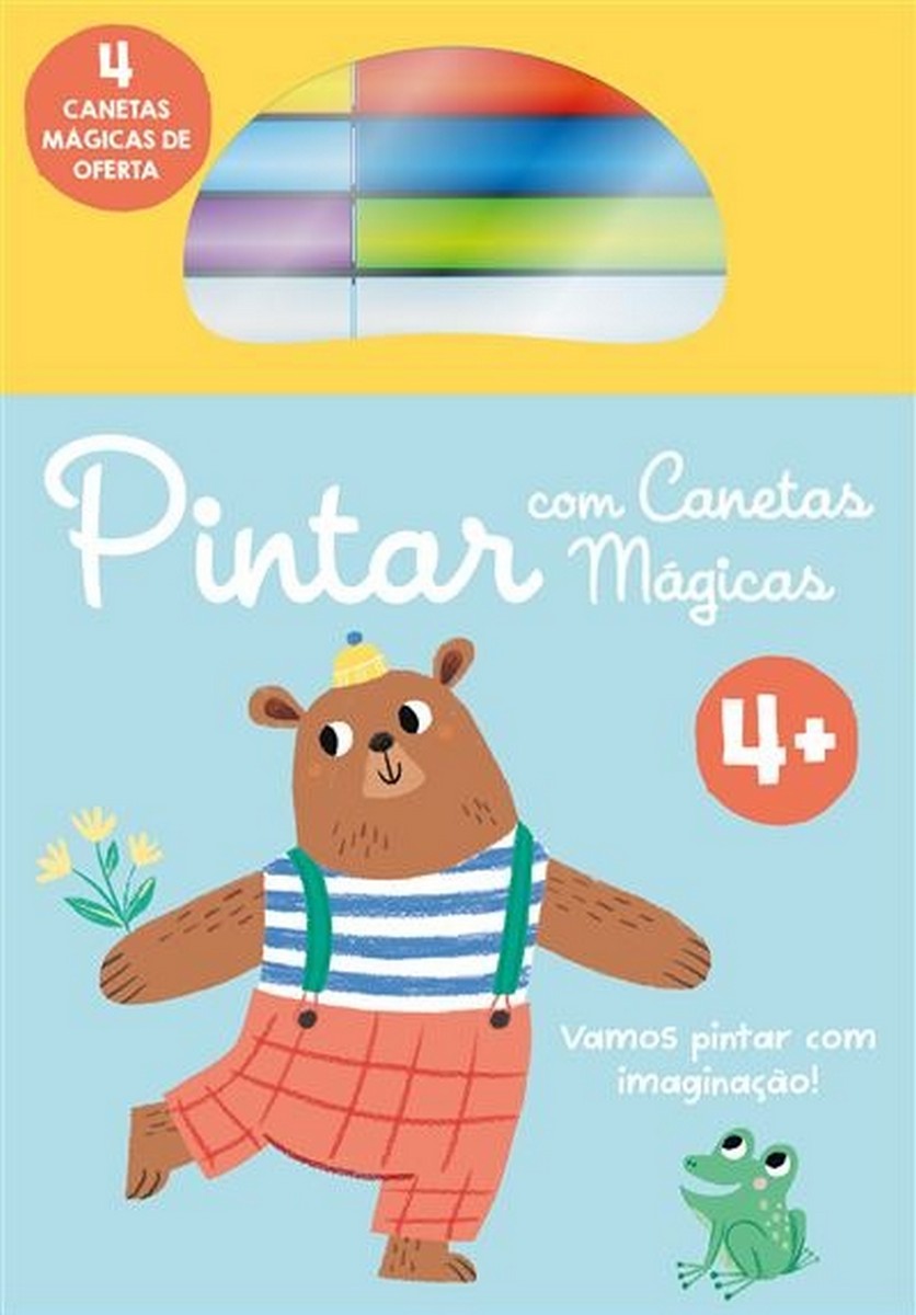 Pintar com Canetas Mágicas - Urso 4+ 1